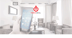 Desktop Screenshot of frankieoncall.com